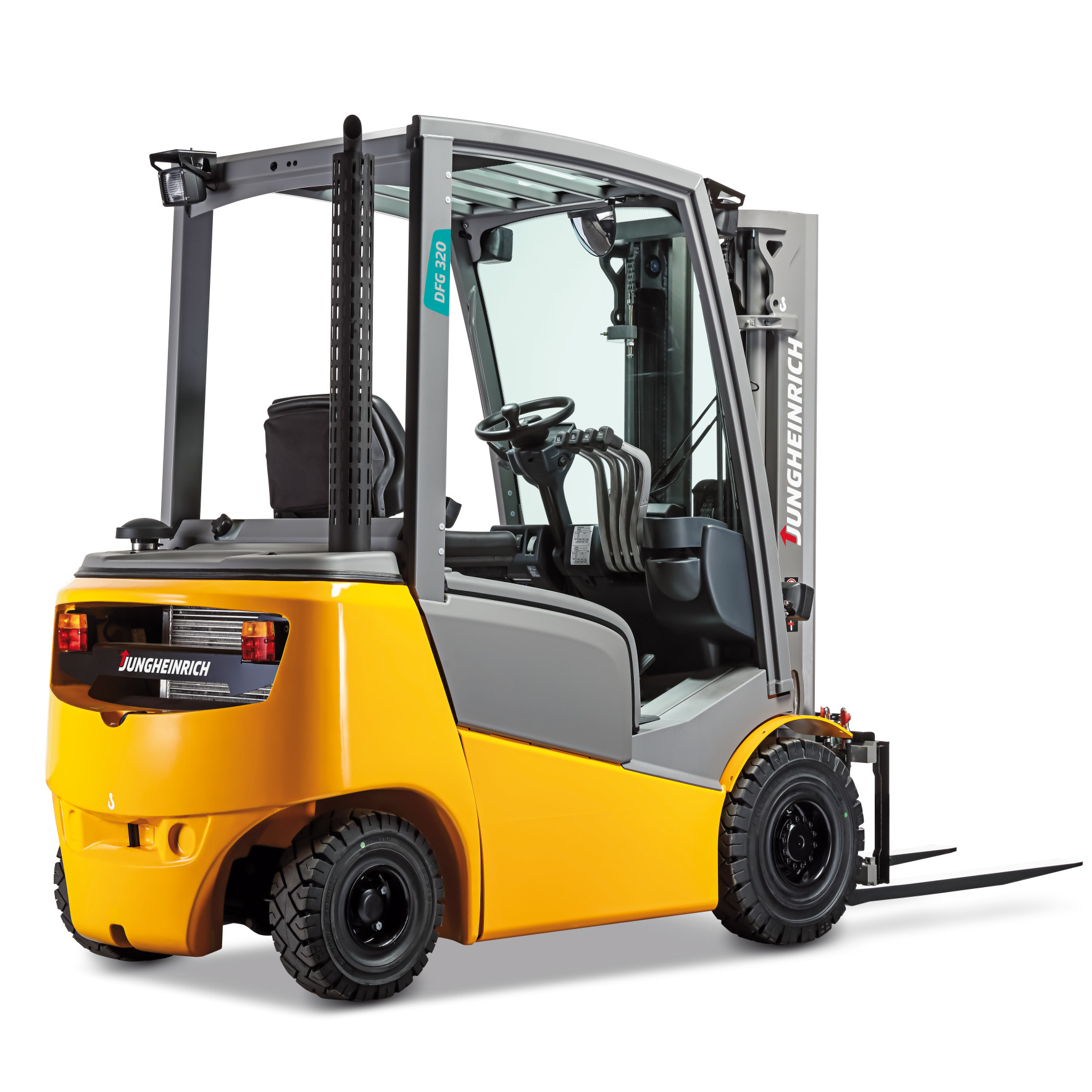 Jungheinrich TFG 320 LPG forklift specs (2017 2022) Lift trucks