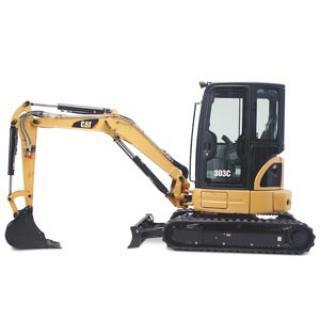 303 CR Mini Excavator, Cat