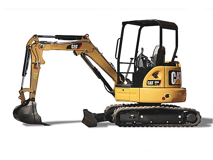 Caterpillar 303E CR excavator specs (2017 2021) Diggers LECTURA Specs