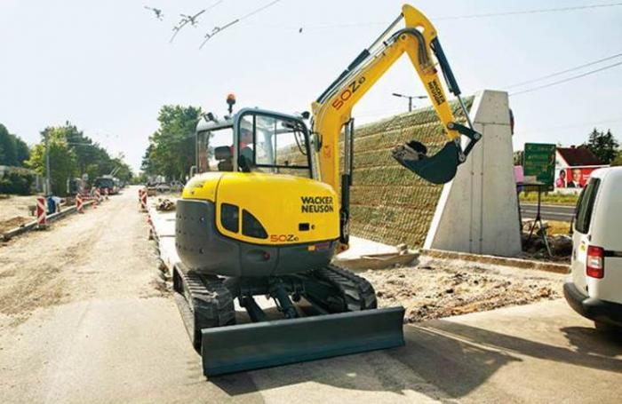 Neuson 50Z 3 excavator specs & dimensions (2008 - 2017) | Diggers