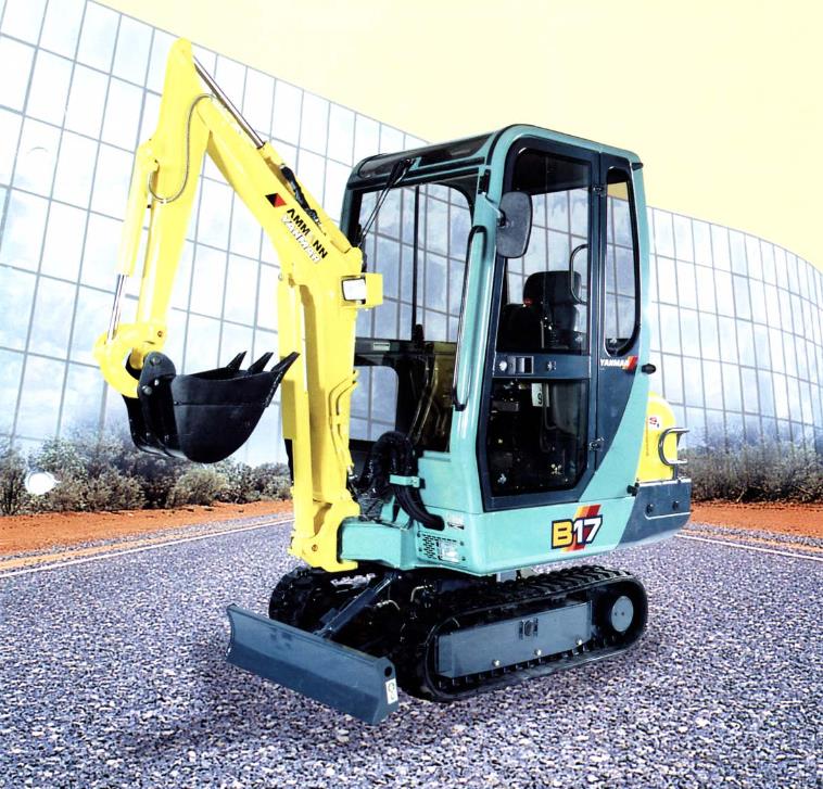 Yanmar B 17 excavator specs (1999 - 2001) | Diggers | LECTURA Specs