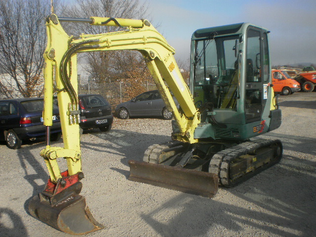 ヤンマー　B37 Yanmar B 37 excavator specs & dimensions (1989 - 1993) | Diggers