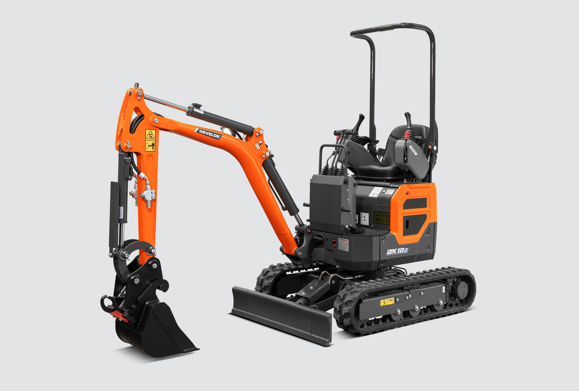Develon DX10Z-7 excavator specs & dimensions (2024 - 2025