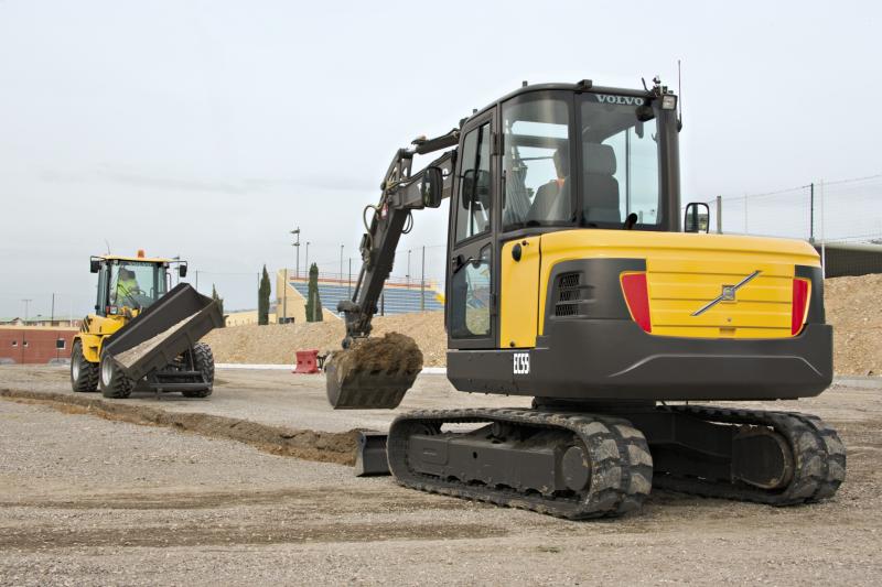 Volvo EC55C excavator specs & dimensions (2007 - 2019) | Diggers ...