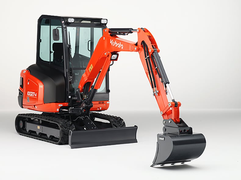 クボタKX027ユンボ Kubota KX027-4 GL excavator specs & dimensions (2017 - 2026