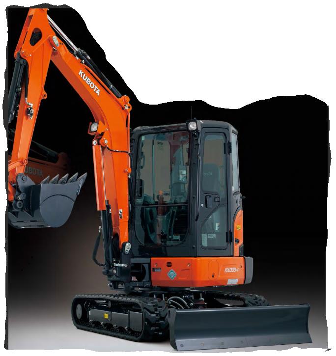Kubota KX0334 excavator specs (2019 2024) Diggers LECTURA Specs