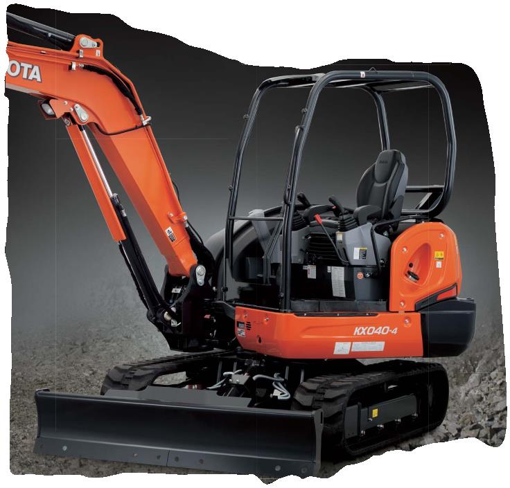 Kubota KX0404 excavator specs (2019 2024) Diggers LECTURA Specs