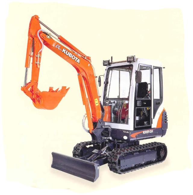 Kubota KX612 G excavator specs (1997 2002) Diggers LECTURA Specs