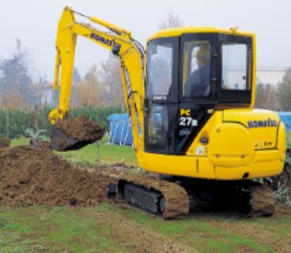 KOMATSU PC27R avance shovel ショベルカー 重機 KOMATSU PC27R avance