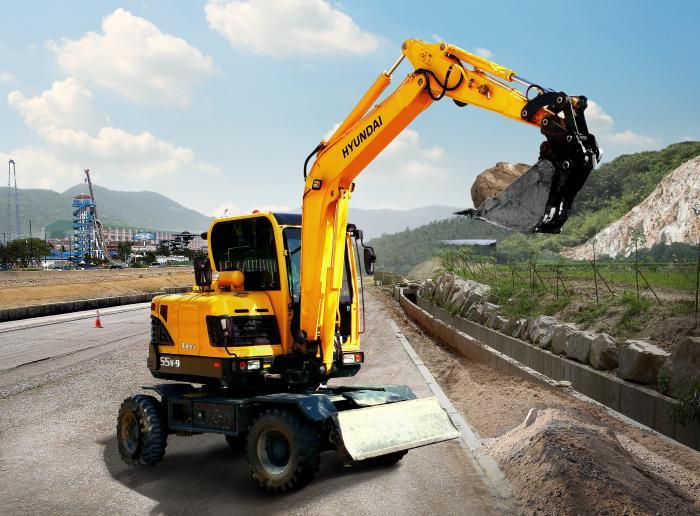 Hyundai R 55 W9 excavator specs (2010  2014)  Diggers  LECTURA specs