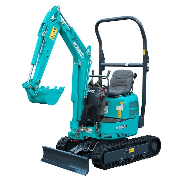 Kobelco SK 10 SR 2 excavator specs & dimensions (2013 - 2019