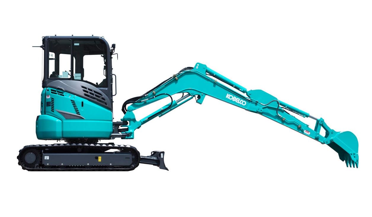 Kobelco SK 35 SR 6 excavator specs & dimensions (2015 - 2018
