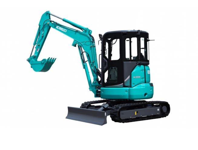 Kobelco SK 35 SR 6E excavator specs & dimensions (2018 - 2023