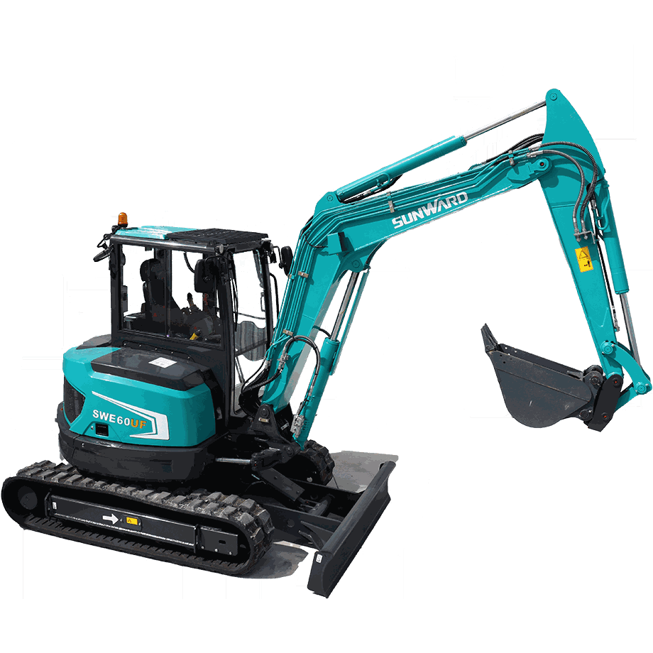 Sunward SWE60UF excavator specs & dimensions (2020 - 2025