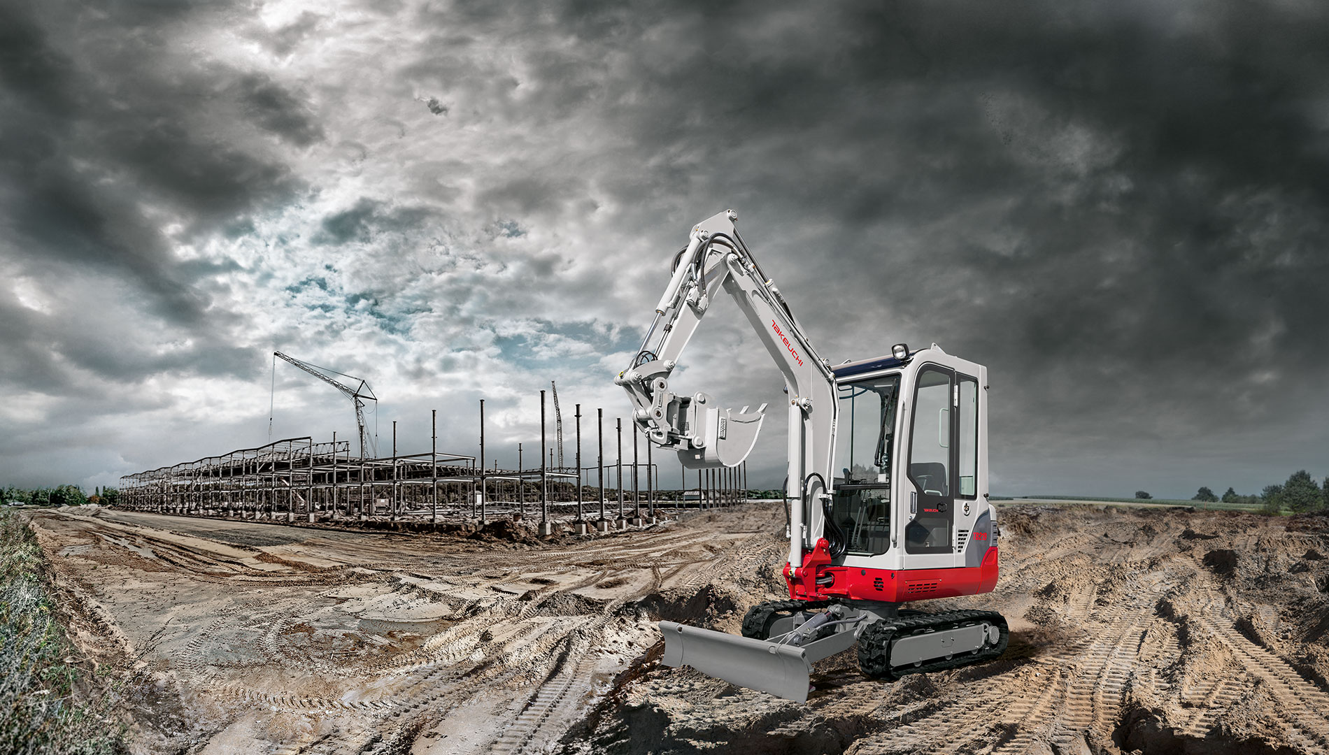 Takeuchi TB 219 A excavator specs & dimensions (2008 - 2025