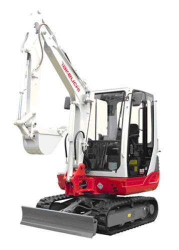 Takeuchi TB 235 excavator specs & dimensions (2008 - 2020