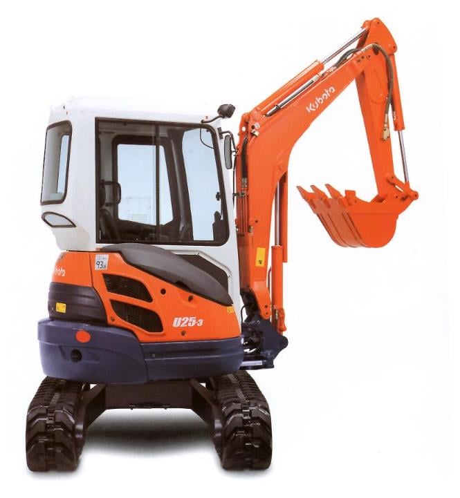 Kubota U253α GL excavator specs (2003 2009) Diggers LECTURA Specs