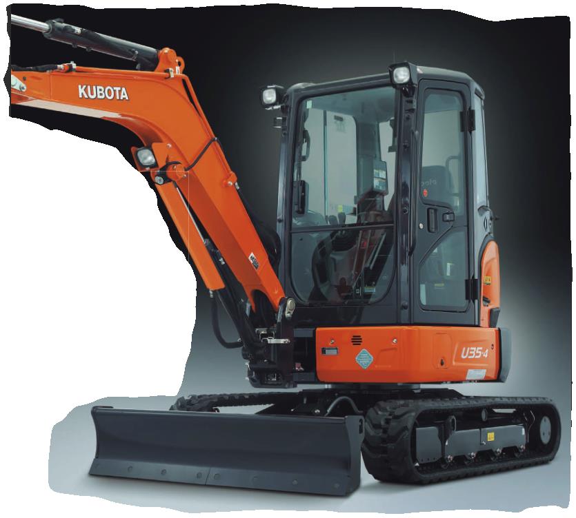 Kubota U354 excavator specs (2019  2022)  Diggers  LECTURA specs