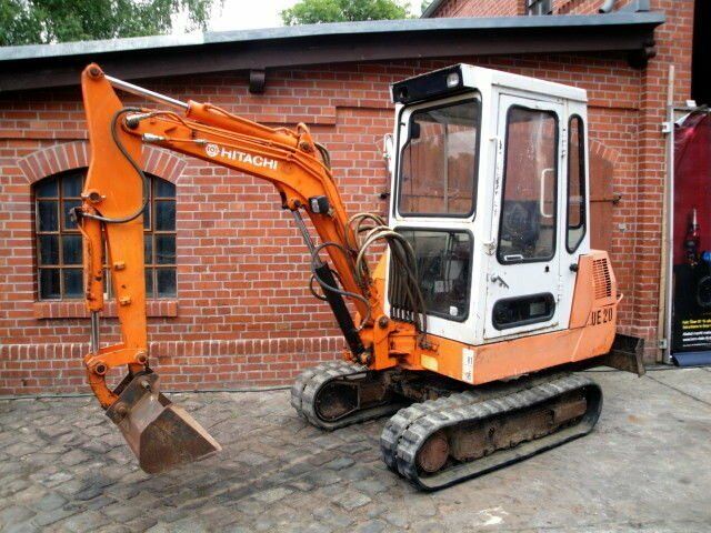 Hitachi UE 20 excavator specs & dimensions (1988 - 1992