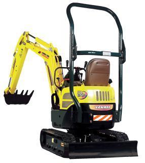 Yanmar VIO 10-2 A excavator specs & dimensions (2003 - 2006