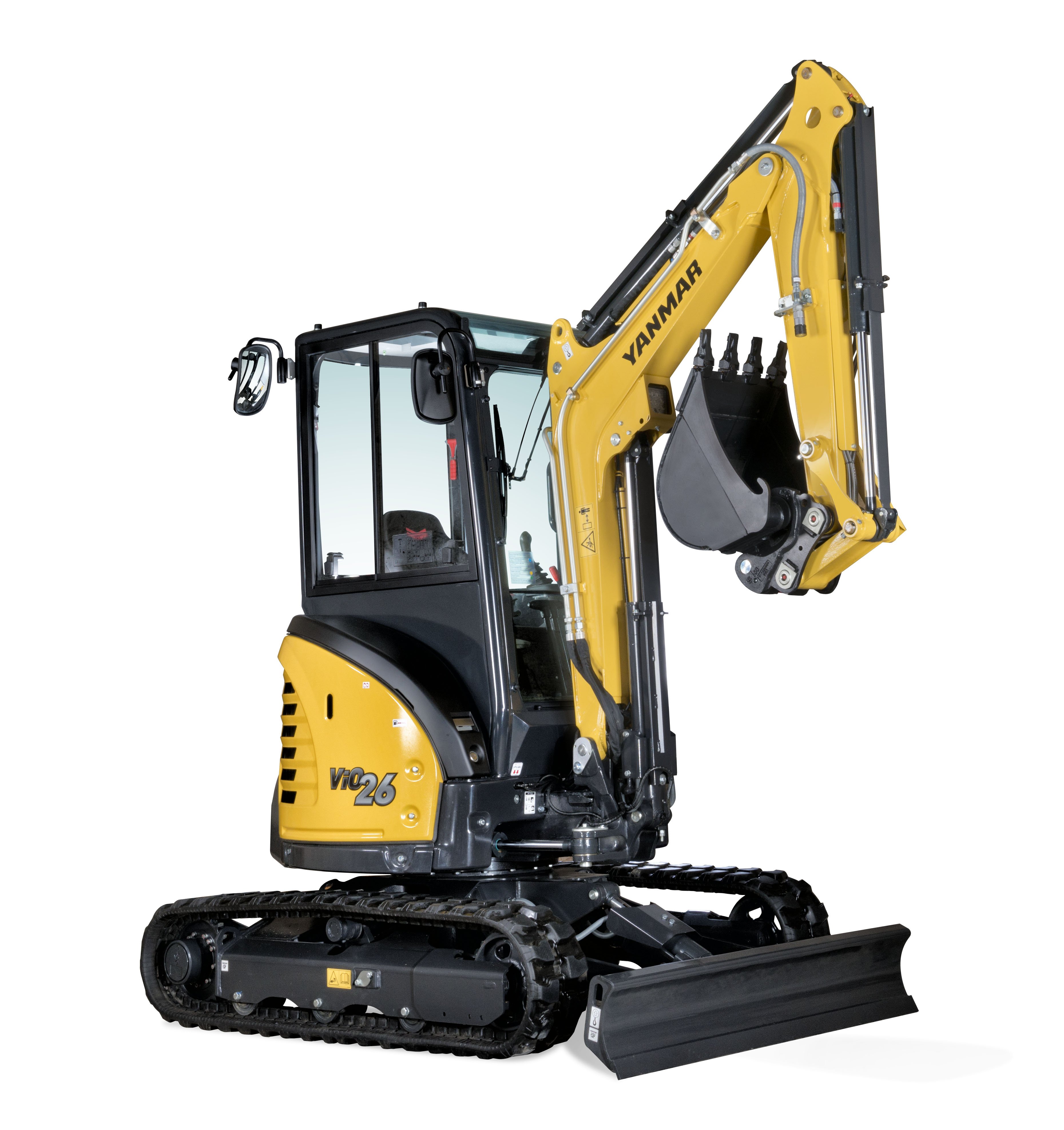 Yanmar VIO 26-6 CR excavator specs (2017 - 2024) | Diggers | LECTURA Specs