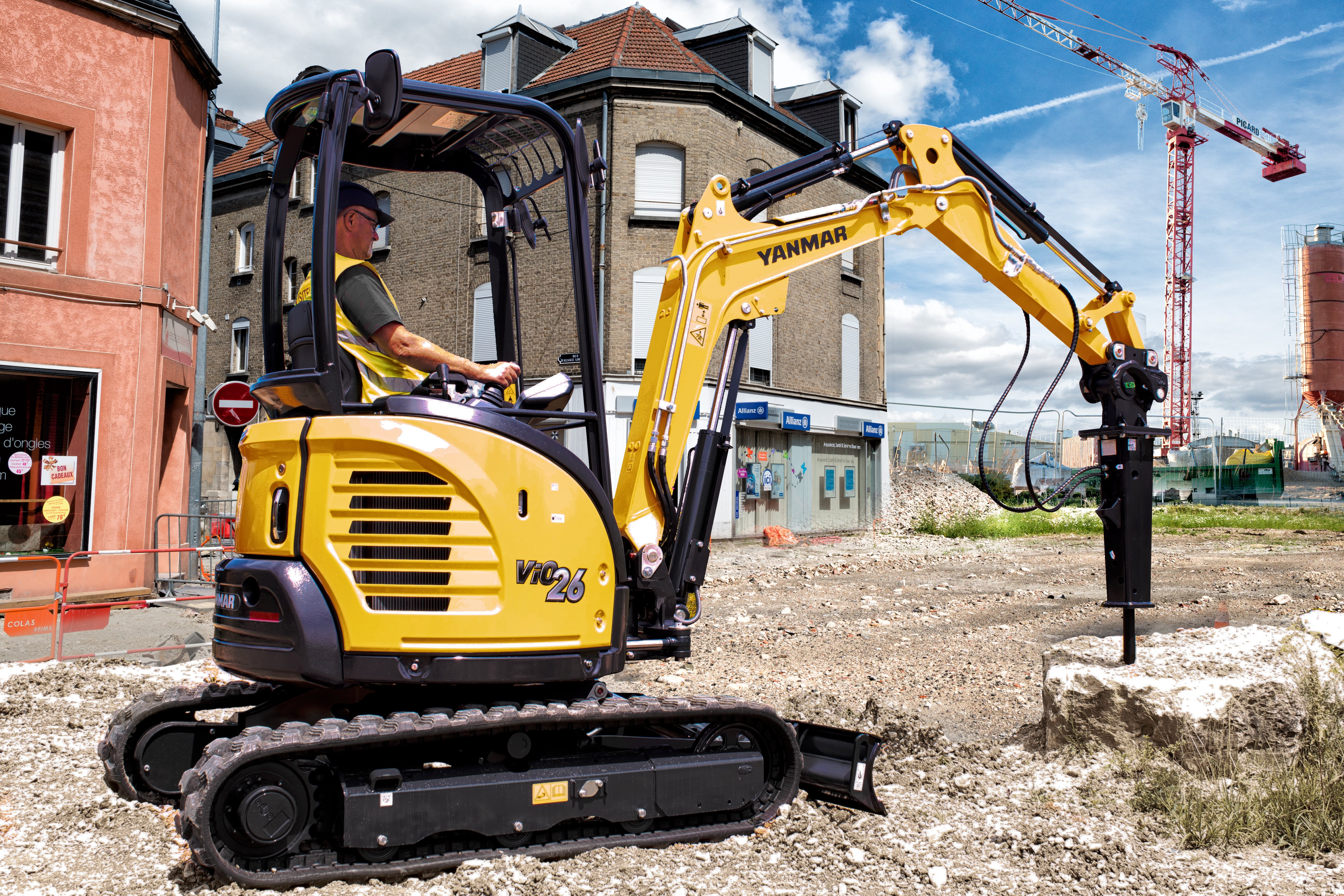 YANMAR ViO 10ミニバックホー　1650時間 Japanese Used Mini-Excavators YANMAR Vio10 TOKU WORLD BE2396
