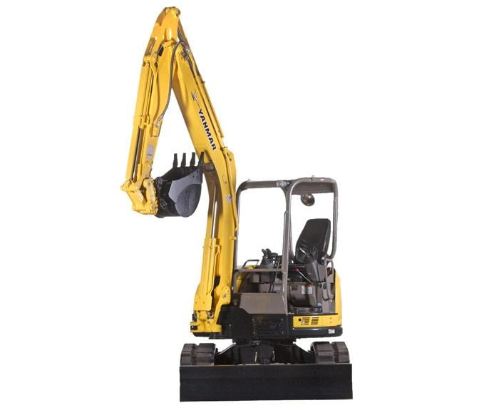 Yanmar VIO 50 Univ excavator specs & dimensions (2008 - 2015