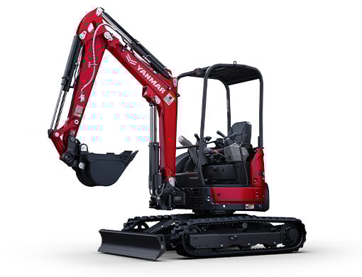 Yanmar ViO25-6A excavator specs & dimensions (2022 - 2025