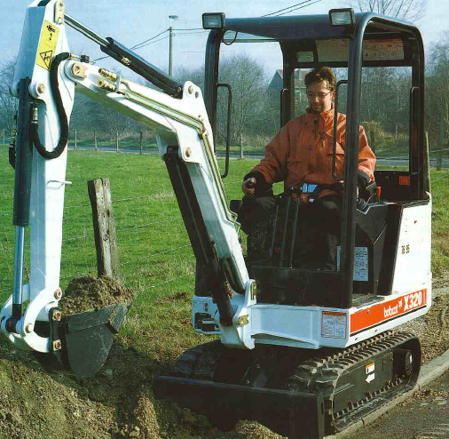 Bobcat Mini Excavator 320