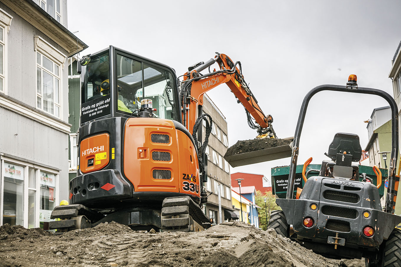 Hitachi ZX33U-5A excavator specs (2013 - 2018) | Diggers