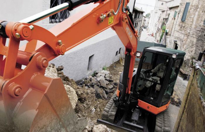 Hitachi ZX55U-5A excavator specs (2013 - 2018) | Diggers