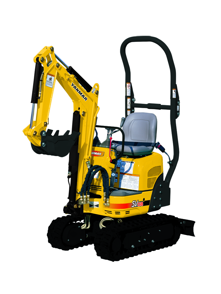 ★★yanamr★★ Yanmar SV 08-1 AS excavator specs & dimensions (2015 - 2021