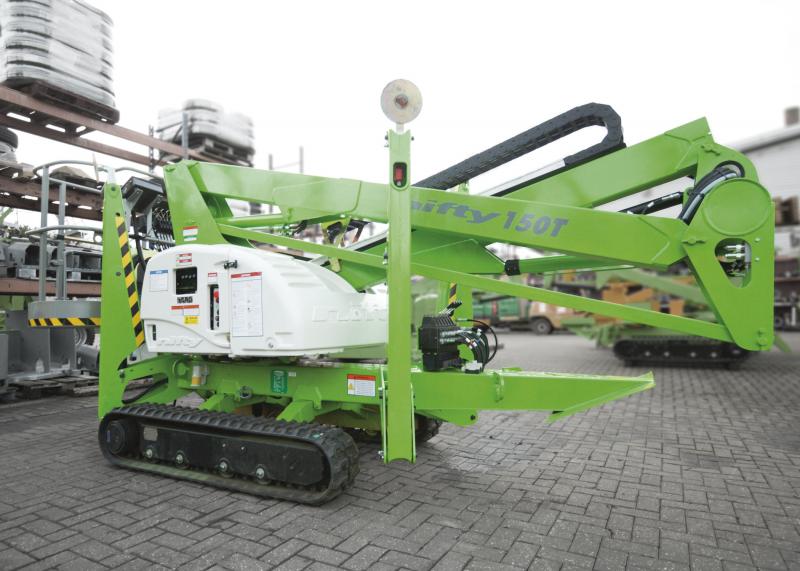 Niftylift TD 150 T Specs (2010 2013) Crawler Articulating Boom