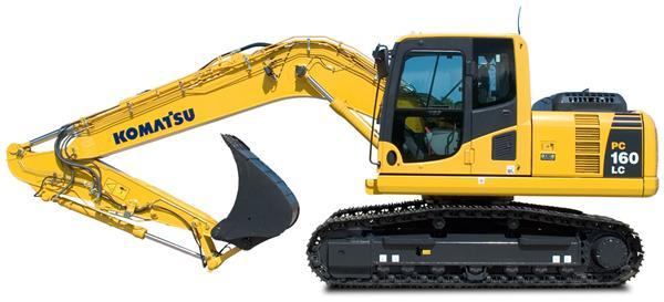 Komatsu PC160LC-8 Teknik Özellikler ve Veriler (2010-2014