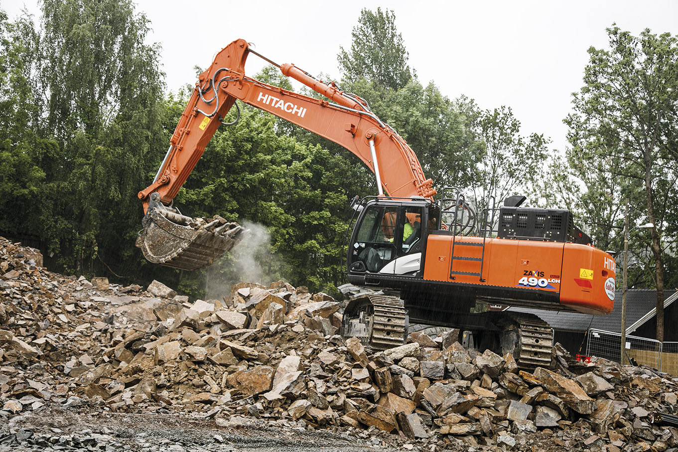 Hitachi ZX490LCH-6 Teknik Özellikler ve Veriler (2016-2021
