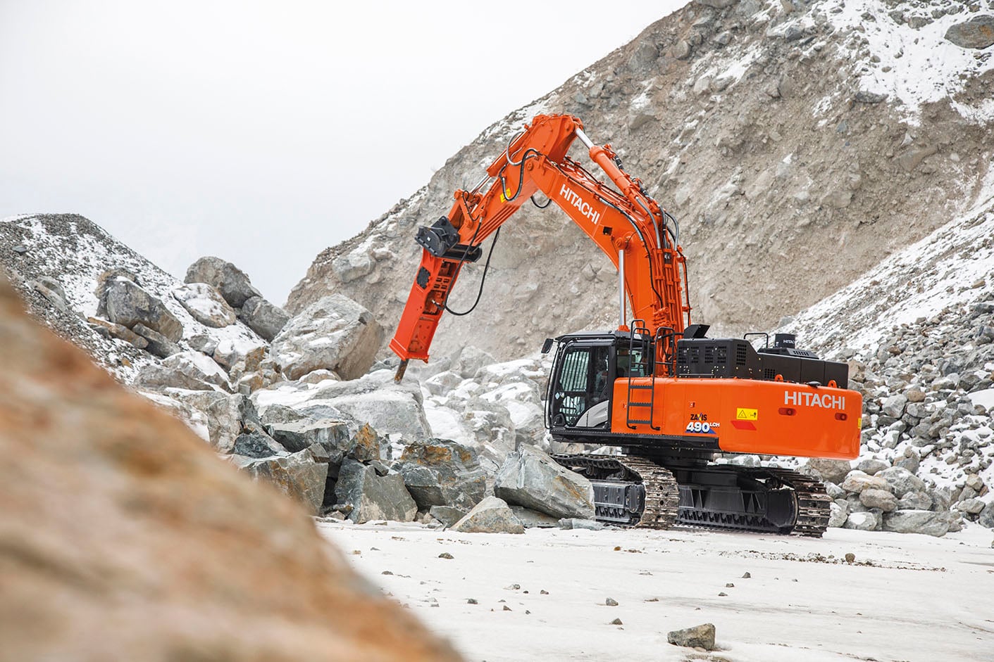 Hitachi ZX490LCH-6 Teknik Özellikler ve Veriler (2016-2021