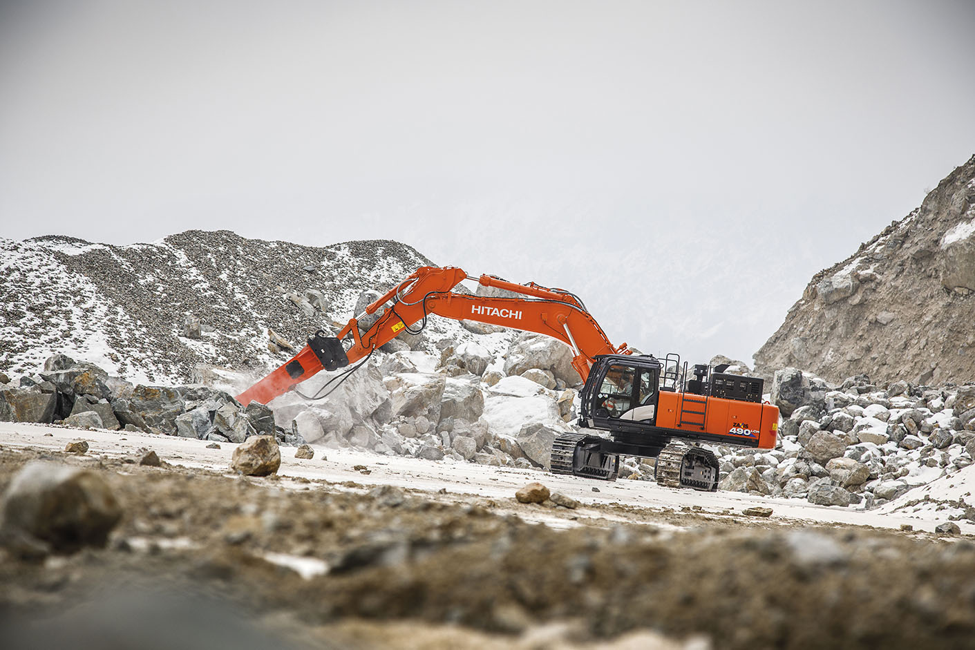 Hitachi ZX490LCH-6 Teknik Özellikler ve Veriler (2016-2021