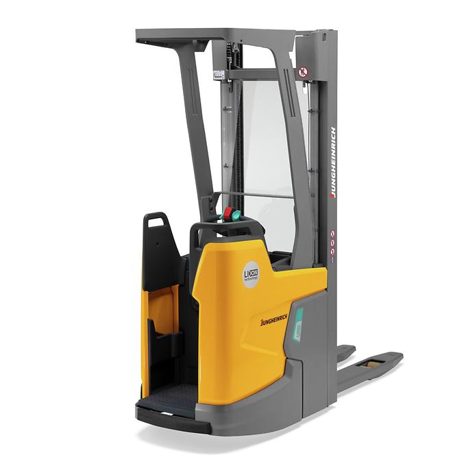 Jungheinrich ERC 216i Stand up rider pallet stacker specs (2022 2024) LECTURA Specs
