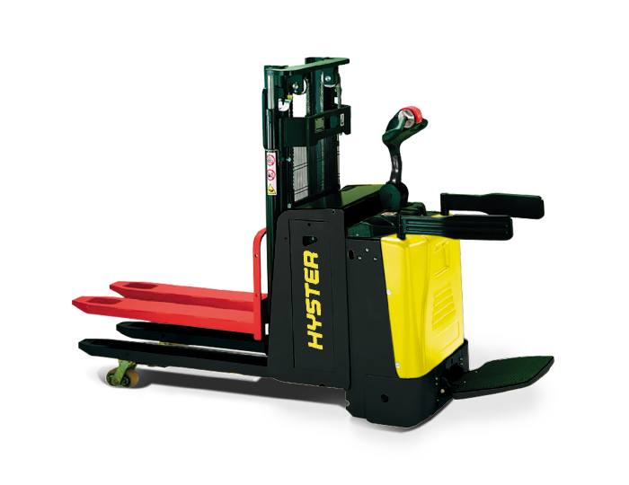 Hyster P 2.0 SD Stand up rider pallet stacker specs (2012 2023