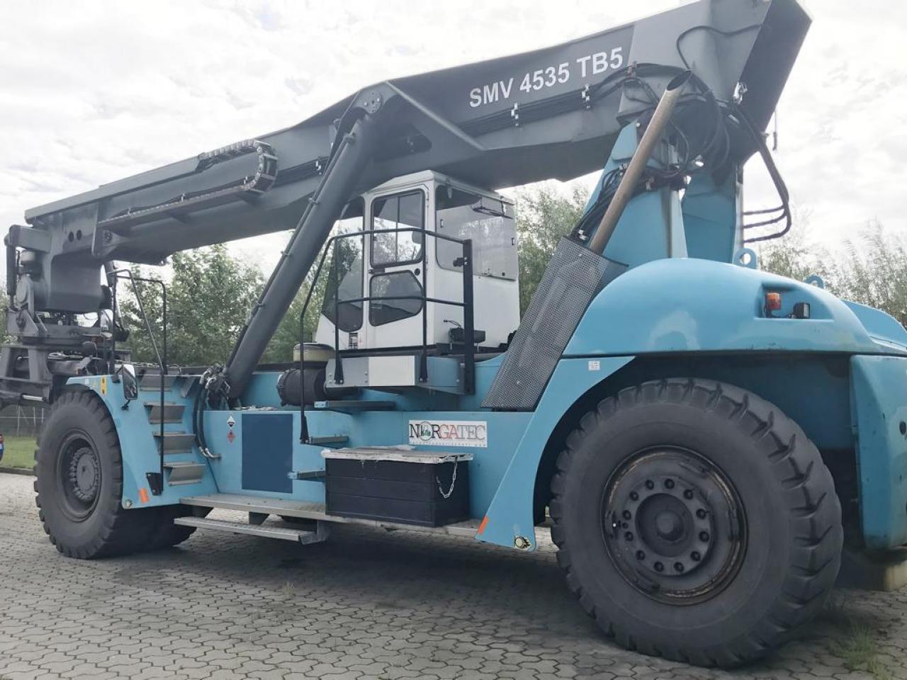 Konecranes SMV 4535 TB 5 reach stacker specs [(yearyear)] LECTURA Specs