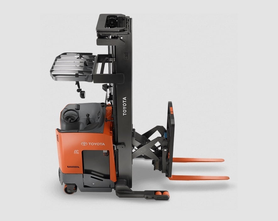 Toyota 9BRU23 reach truck specs & dimensions (2019 - 2022) | LECTURA Specs