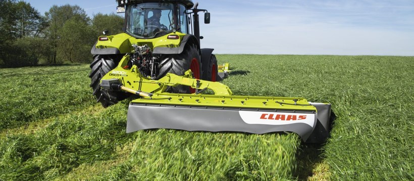 Claas Disco 3500 FC Profil + Disco 9100 C Autoswather triple