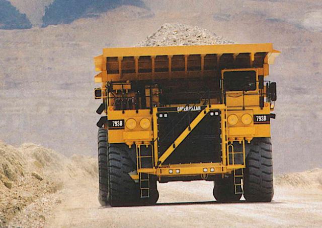 Caterpillar 793b Specifications Technical Data 1992 1996 Lectura Specs