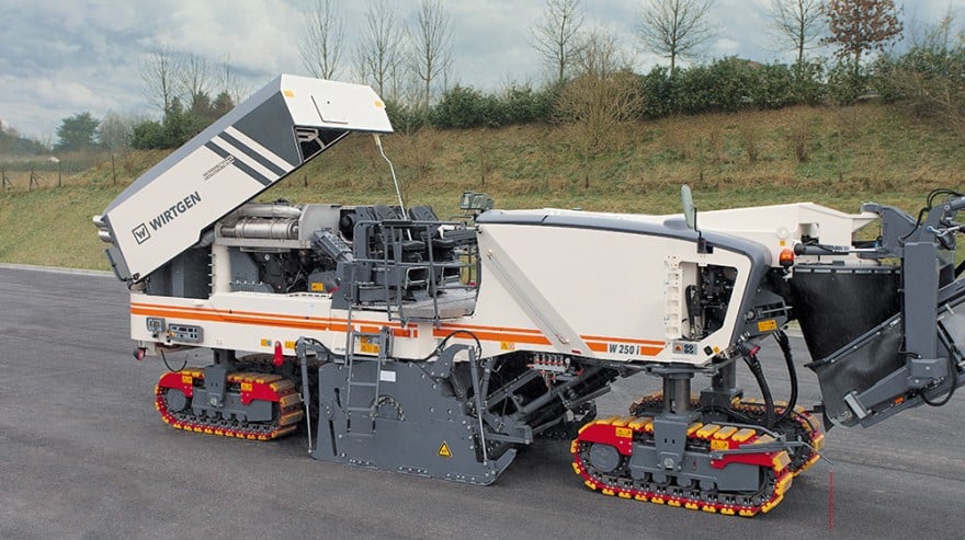 NZG Wirtgen W250i asphalt-milling 路面切削機 Wirtgen W 250 i Specifications & Technical Data (2013-2019