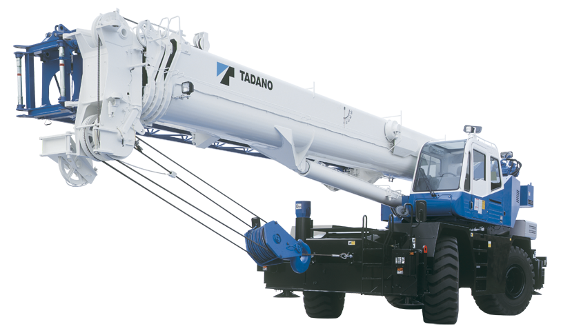 Tadano GR-500EXS-3 crane - load chart, specs & dimensions