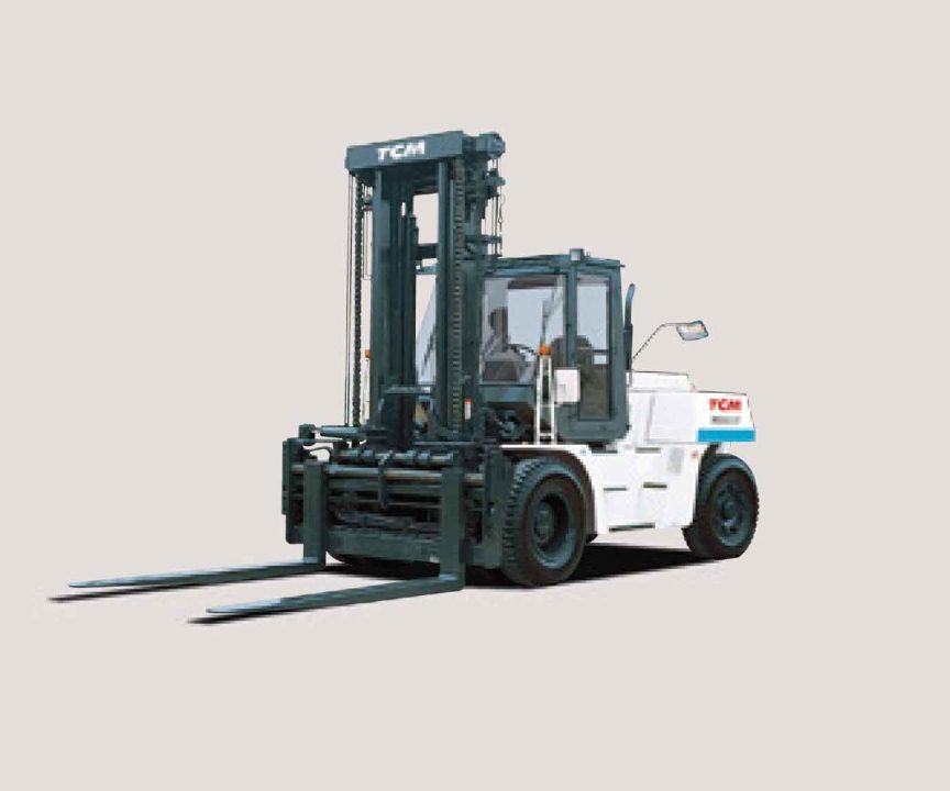 TCM FD160S-3 rough terrain forklift specs & dimensions (2021