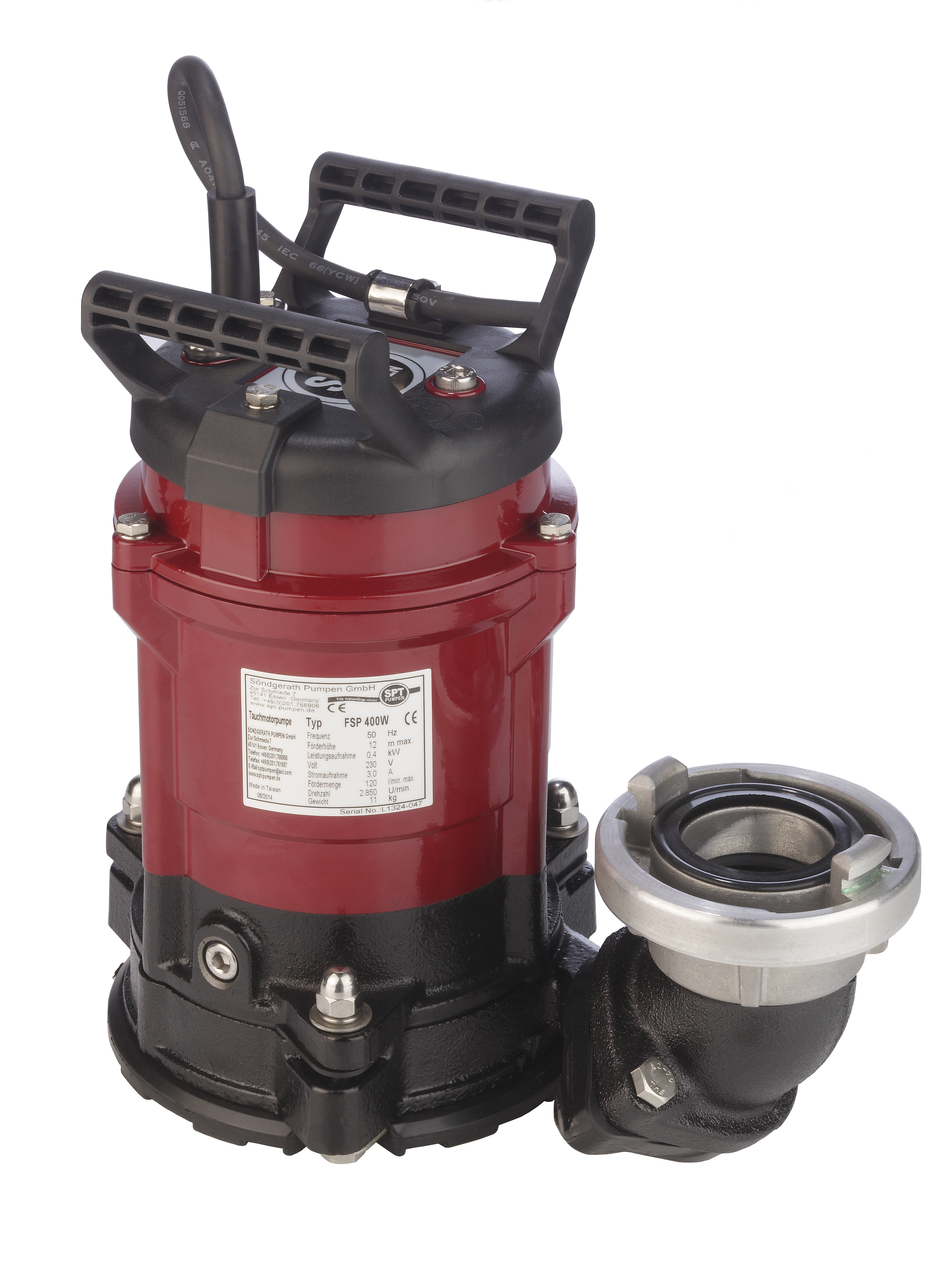 Söndgerath Pumpen FSP 400 W Specifications & Technical Data (2017-2025) |  LECTURA Specs