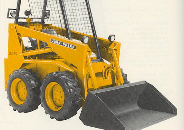 John Deere Construction JD24A Skid Steer Specs & Dimensions