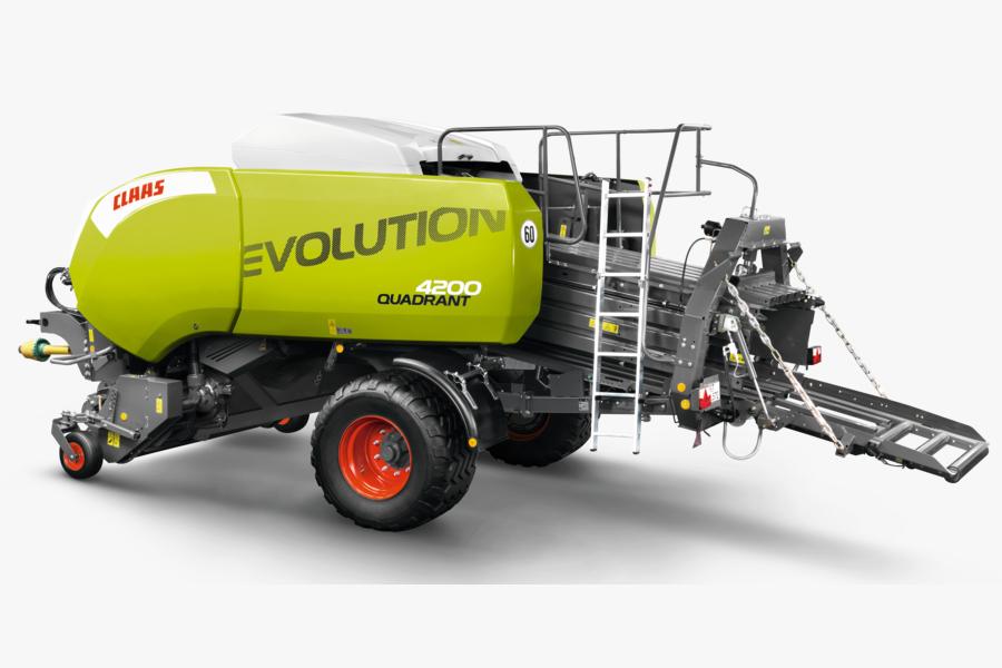 Claas Quadrant 4200 Evolution RF Tandem Specifications & Technical Data
