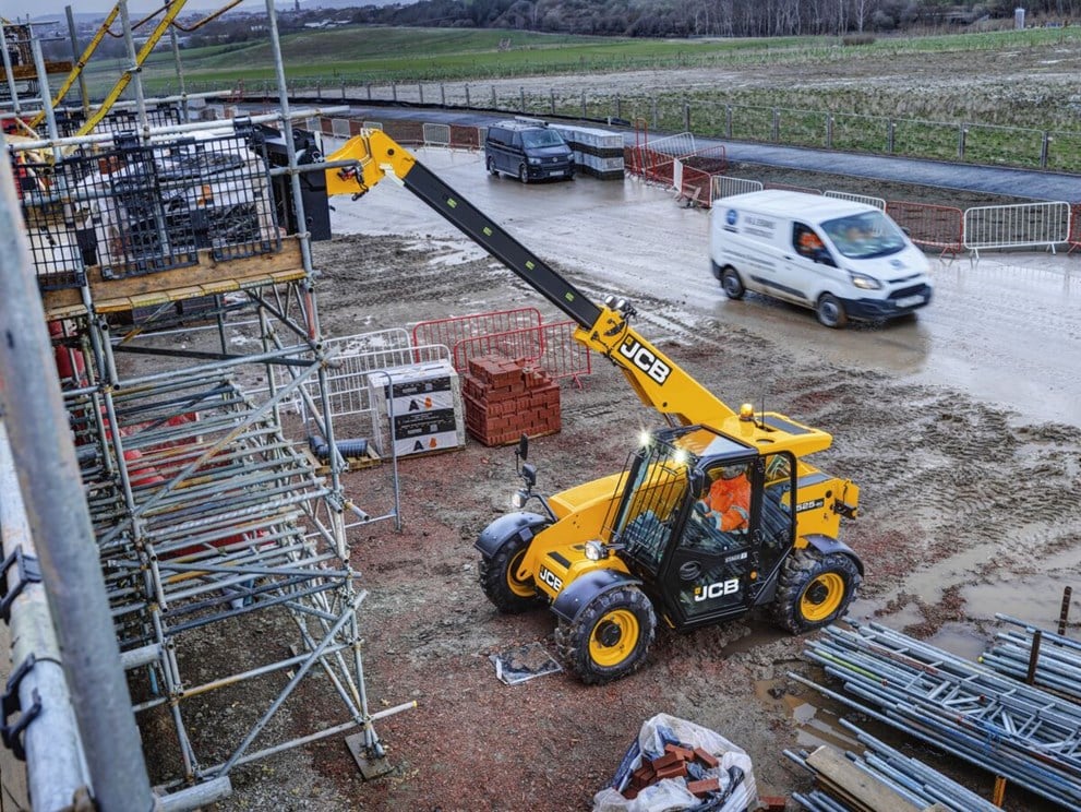 JCB 525-60 HI-VIZ telehandler specs & dimensions (2021